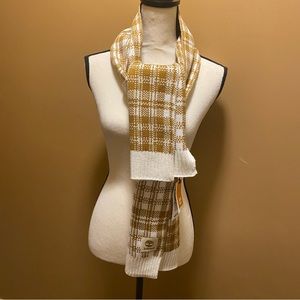Timberland women’s winter neck scarf plaid OSFA NWT